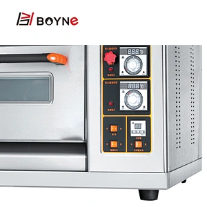 Commercial Gas  Bakery Shop High Temperature 1 Layer  2 Trays Bread Bakery Oven