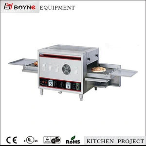 stainless steel commercial electric conveyor pizza oven