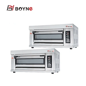 Commercial Microcomputer Type High Temperature One Deck Two Tray Gas Bakery Oven