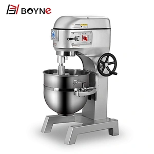 Boyne Kitchen Equipment Electric High Speed Powerful Large Dough Food Mixer With Stainless Steel Bowl