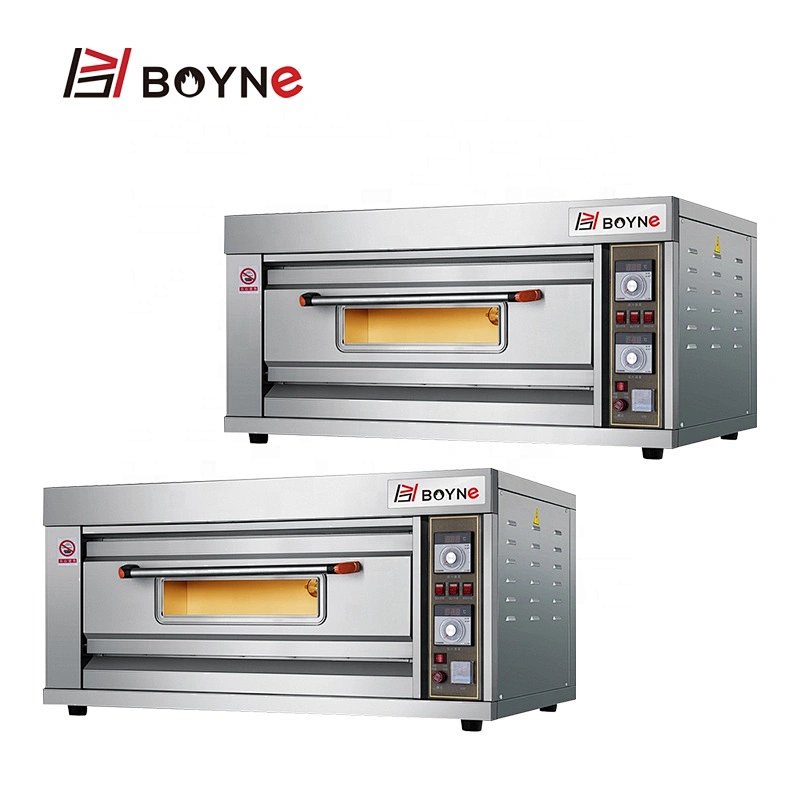 Baking Equipments Standard Electric Oven Bakery One Deck Two Trays Oven