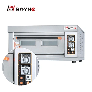 Commercial Bakery Single Deck Oven With 20-400 Degreed High Temperature