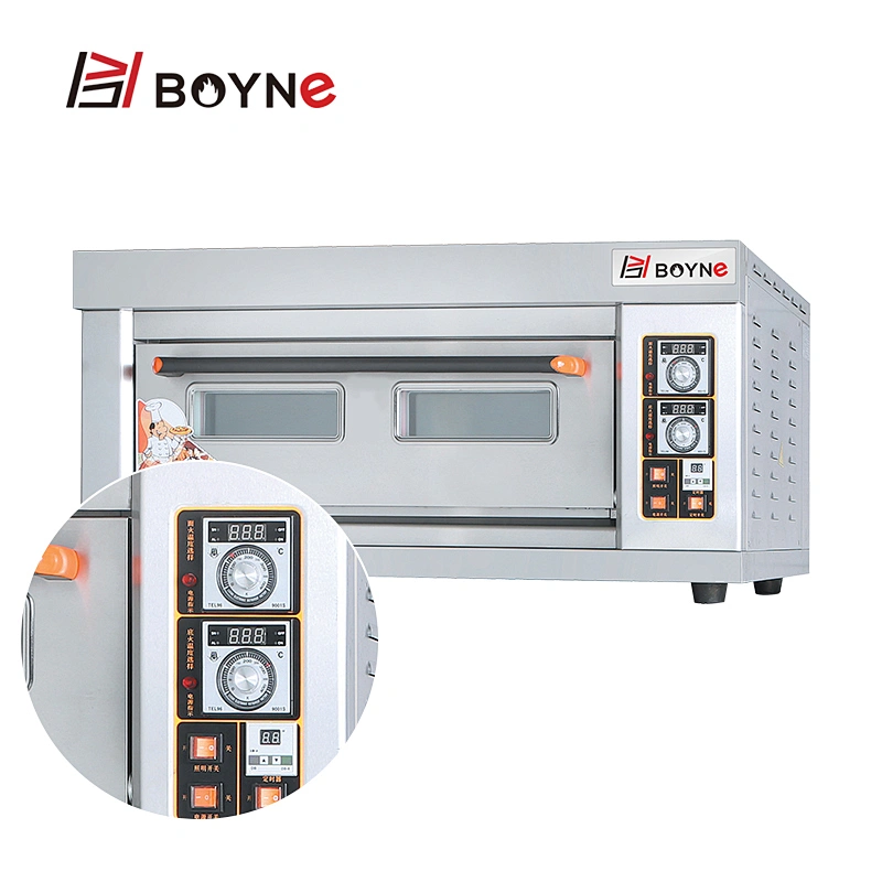 Commercial Bakery Single Deck Oven With 20-400 Degreed High Temperature