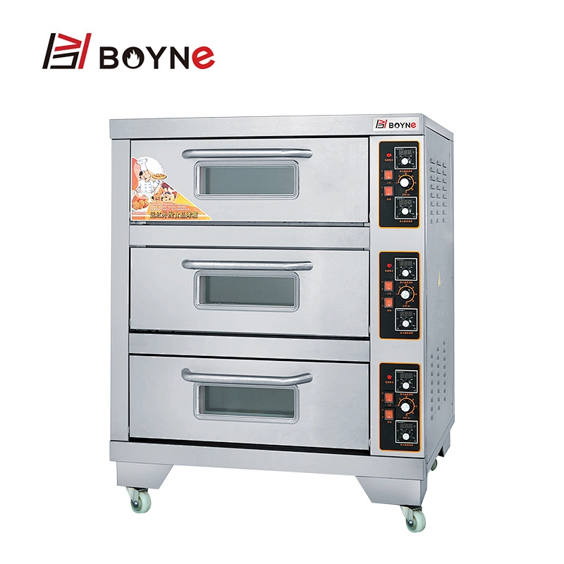 Bakery shop Electric Stainless Steel Commercial Bakery Deck Oven