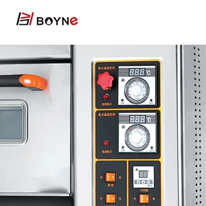 Commercial Gas  Bakery Shop High Temperature 1 Layer  2 Trays Bread Bakery Oven