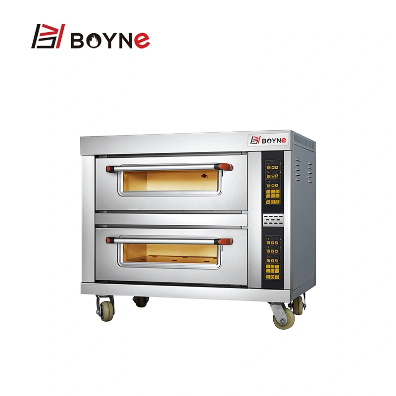 Intelligent Computer Control Bakery Oven Electric One Deck One Tray Deck Oven