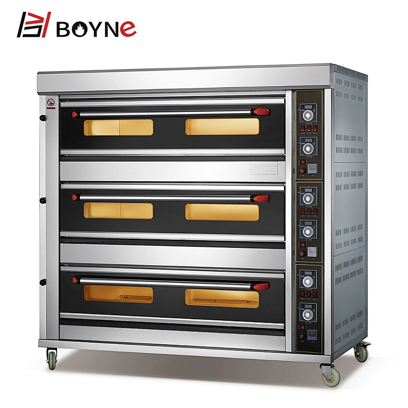 Boyne Kitchen Equipment 18 Inch Commercial Restaurant Fast Electric Gas Pizza Oven For Sale