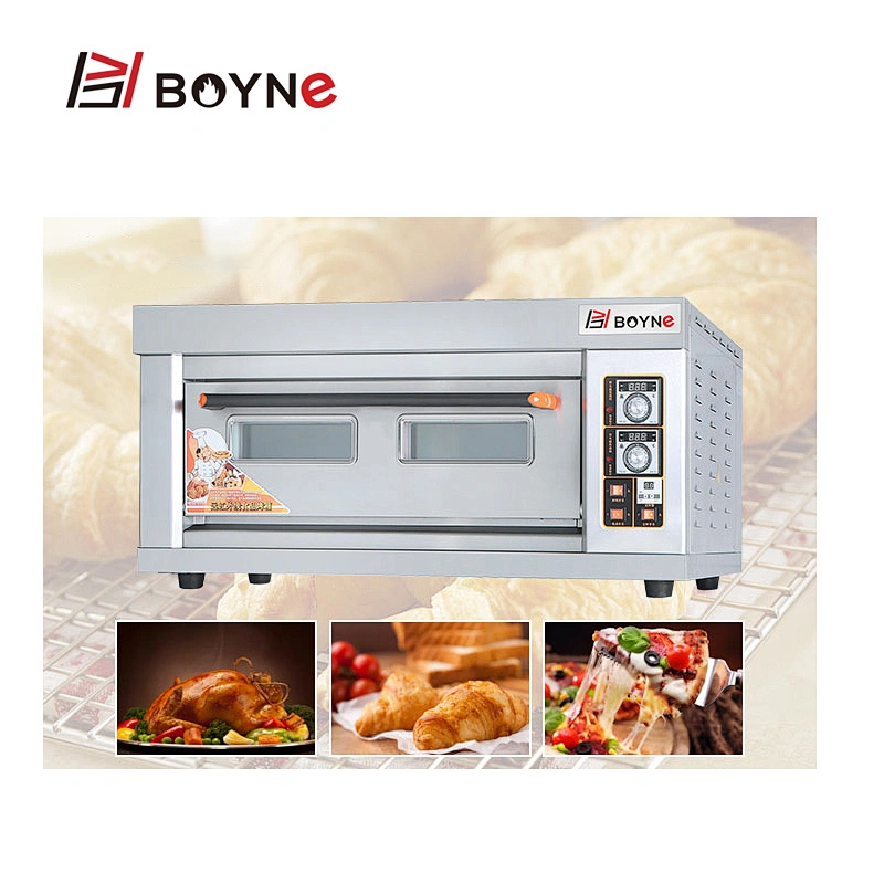 Commercial Bakery Single Deck Oven With 20-400 Degreed High Temperature