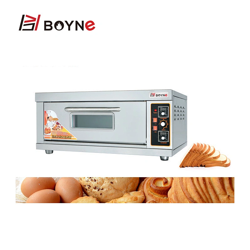 Commercial Stainless Steel Bakery Single Deck One Tray Bread Oven