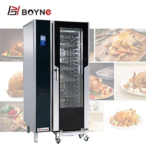 Touch Edition 20 Trays Electric Combi Oven With Steaming and baking Function For Hotel Kitchen