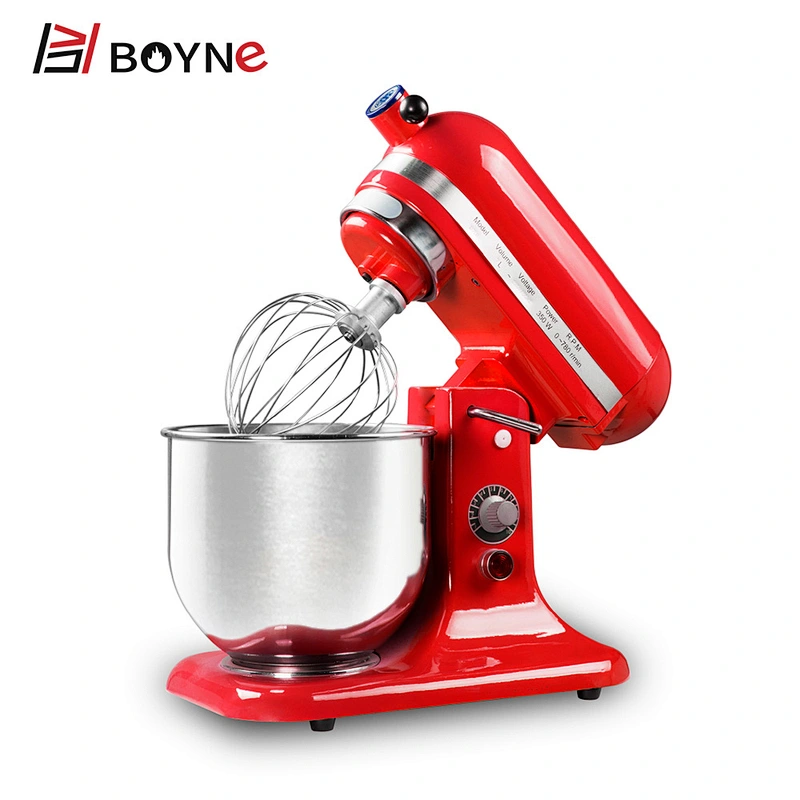 Boyne Hot Selling New Design Multi-Functional High Speed Stainless Steel Body Mixing Stand Cake Milk Mixer