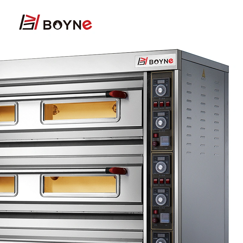 Bread Baking Electric Deck Oven Used For Pizza Cookies Pastry Baking