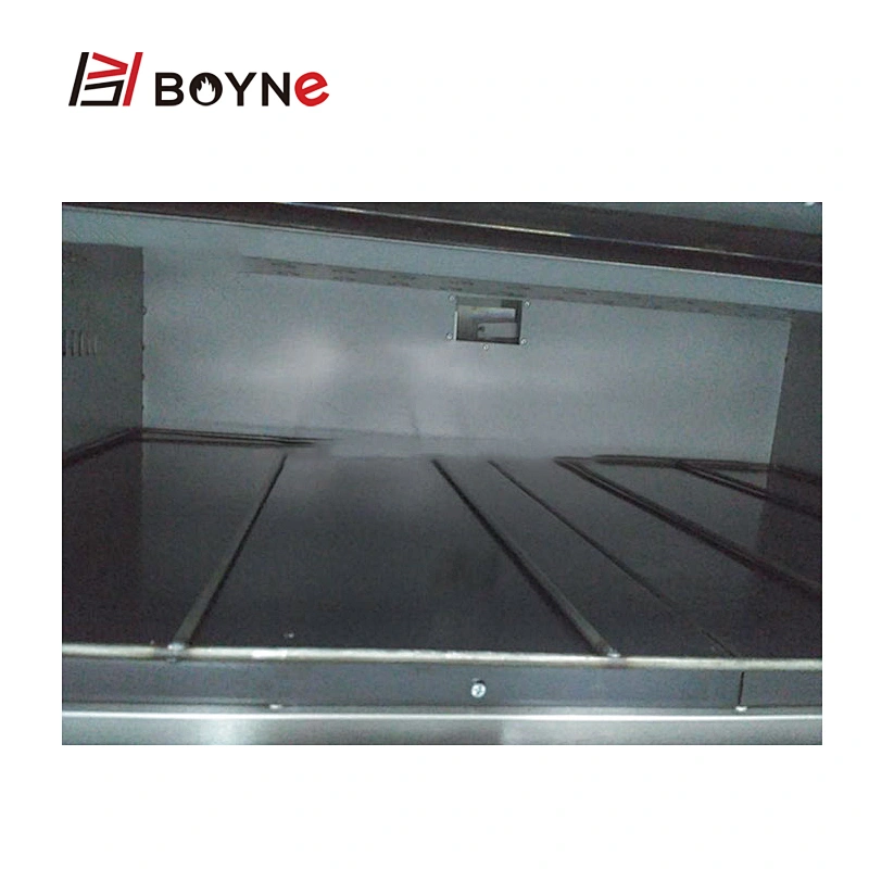 Stainless Steel Commercial Kitchen Gas Bakery Two Deck Six Tray Oven