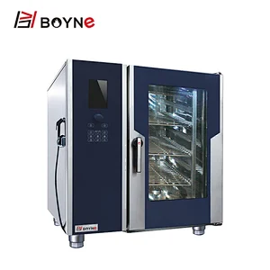 6 Trays Combi Oven Injectjion 10 Trays Combi Oven For Commercial Kitchen Application