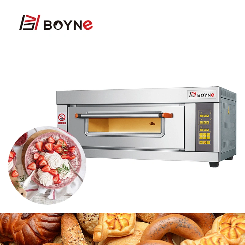 Restaurant Hotel Kitchen Baking Pastry Oven 2 Layer 4 Trays Electric Oven