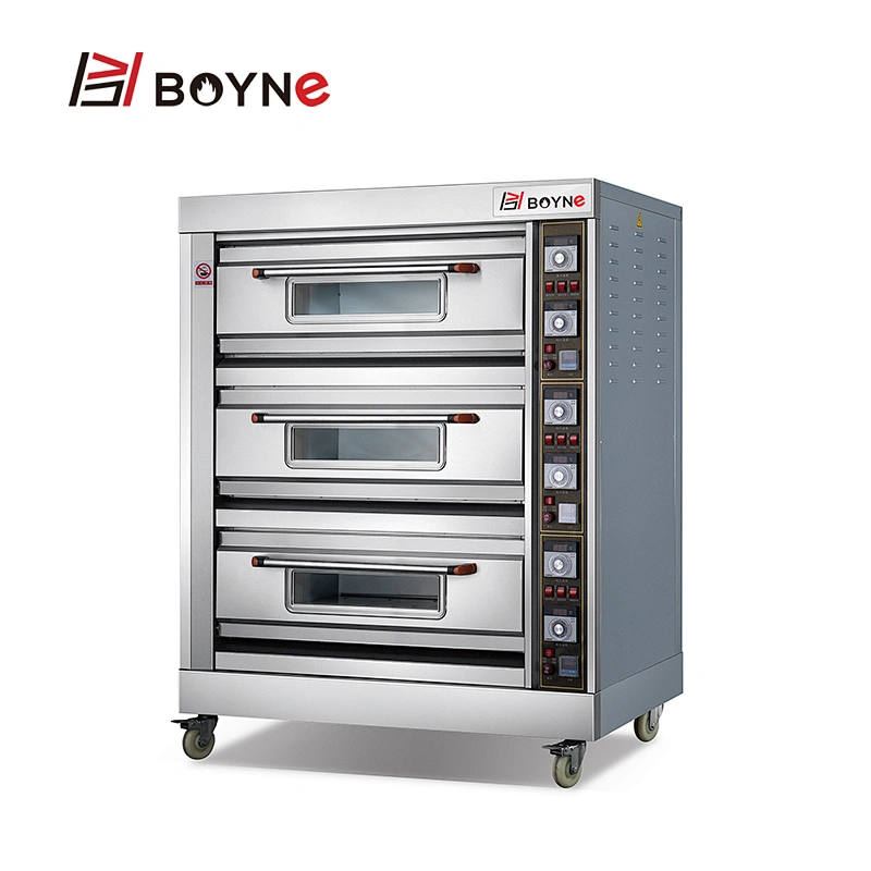 Bread Baking Electric Deck Oven Used For Pizza Cookies Pastry Baking