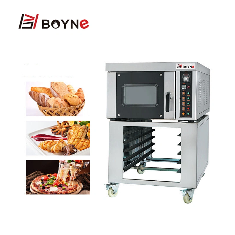 Stainless Steel Hot Air Industrial Three Layer Convection Bakery Oven For Sale