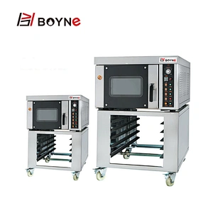 Stainless Steel Hot Air Industrial Three Layer Convection Bakery Oven For Sale