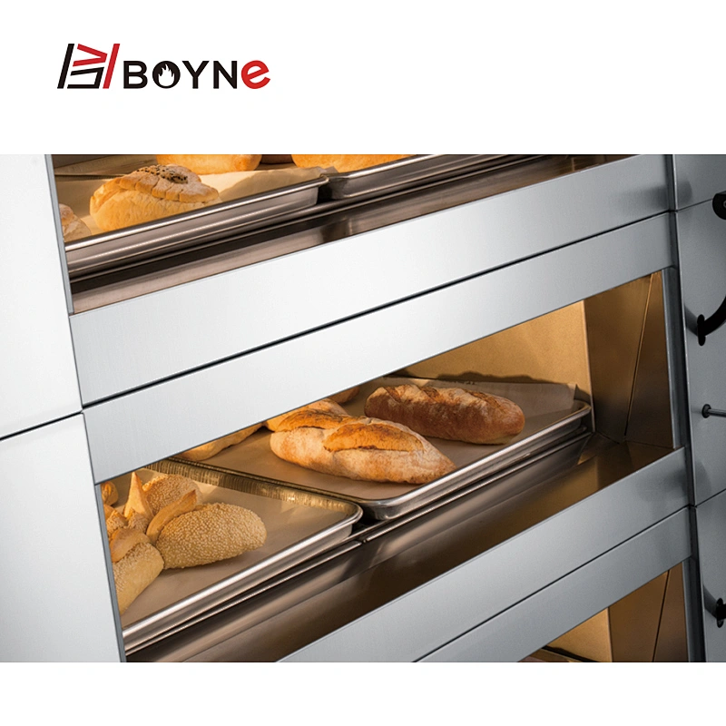 Smart Control Baking Oven 3 Deck 6 Tray Bread Baking Oven With Steam Function