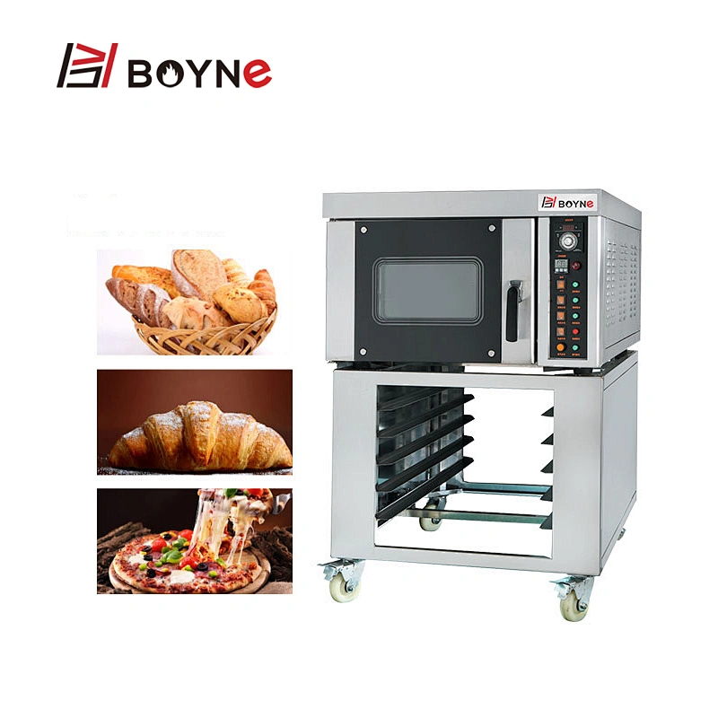 Stainless Steel Hot Air Industrial Three Layer Convection Bakery Oven For Sale