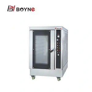 Ten Trays Commercial Electric Stainless Steel Convection Bakery Oven With High Temperature