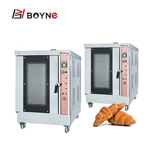 Industrial  Hot Air Rotary Oven High Temperature Ten Trays gas Convection Oven