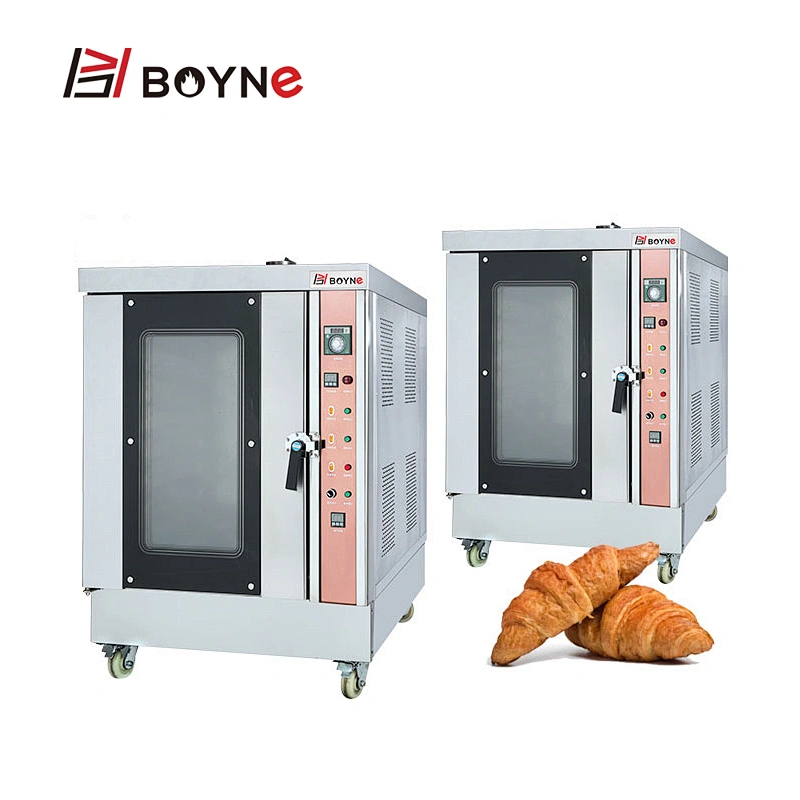 Industrial  Hot Air Rotary Oven High Temperature Ten Trays gas Convection Oven