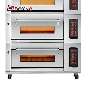 Smart Control Baking Oven 3 Deck 6 Tray Bread Baking Oven With Steam Function