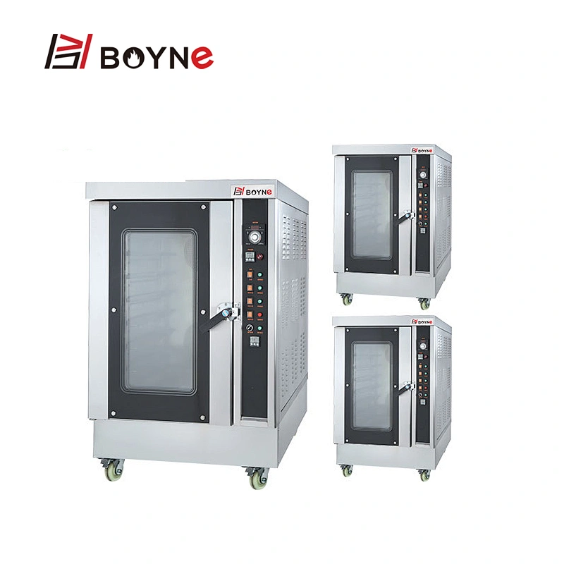 Ten Trays Commercial Electric Stainless Steel Convection Bakery Oven With High Temperature
