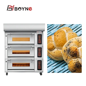 Touch E Series Oven 3 Deck 6 Pan Electric Oven With Steam System