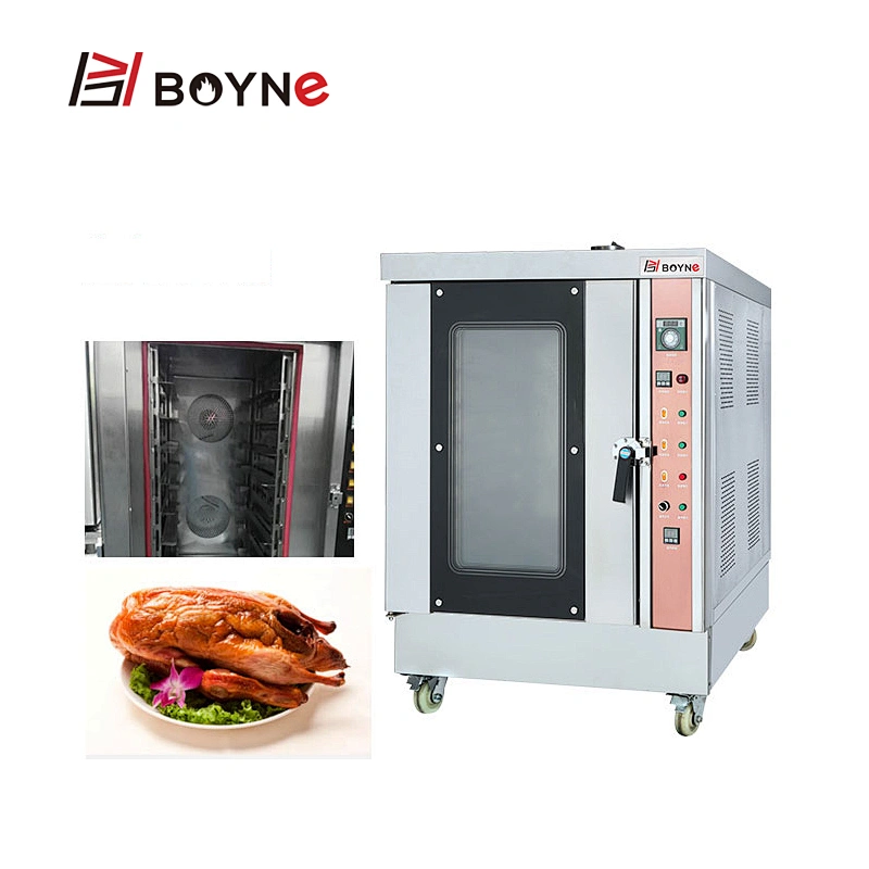 Industrial  Hot Air Rotary Oven High Temperature Ten Trays gas Convection Oven