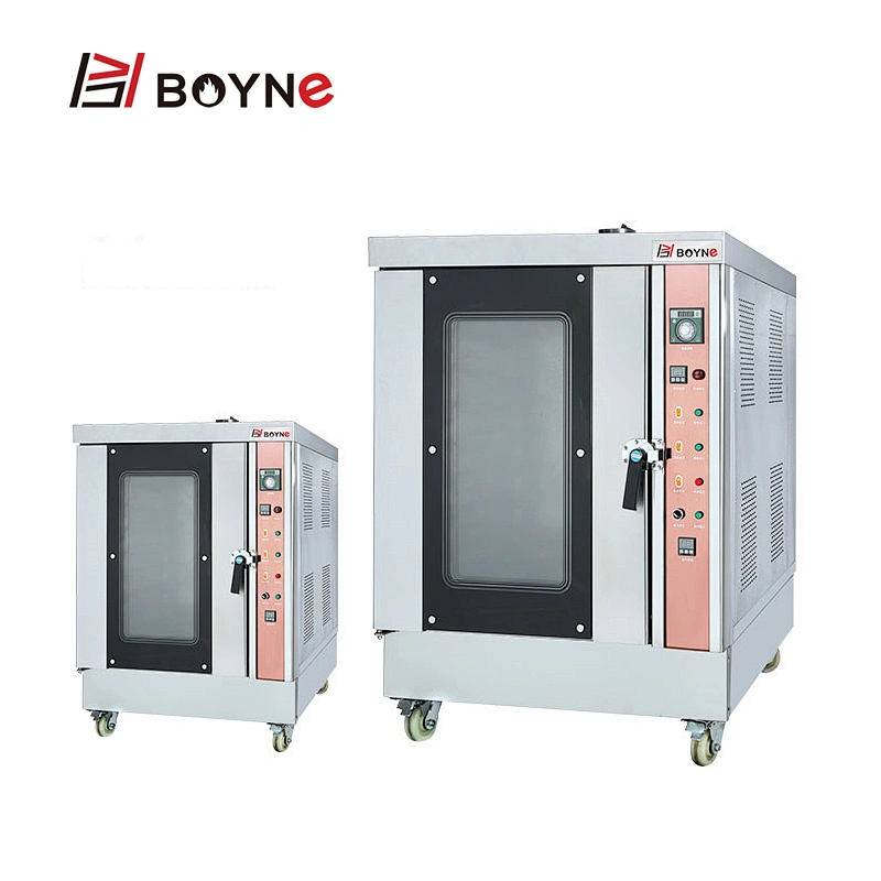 Industrial  Hot Air Rotary Oven High Temperature Ten Trays gas Convection Oven