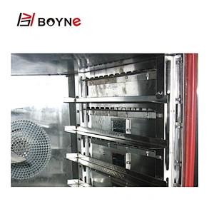 High Temperature Hot Air Eight Trays Stainless Steel Gas Convection Oven For Bakery