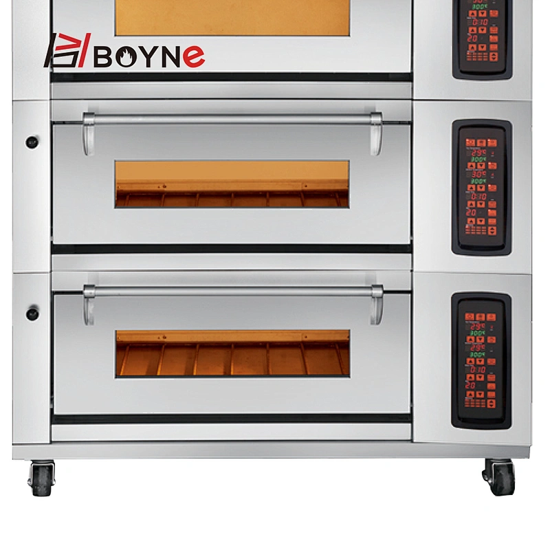 Touch E Series Oven 3 Deck 6 Pan Electric Oven With Steam System