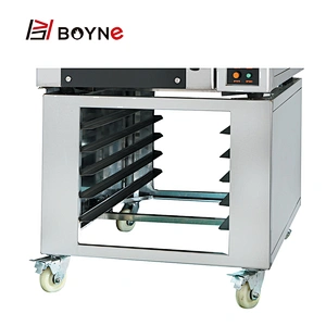 Stainless Steel Hot Air Industrial Three Layer Convection Bakery Oven For Sale