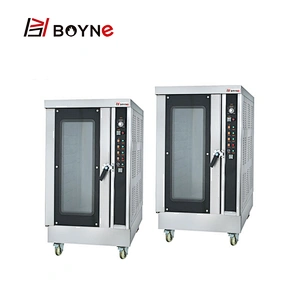 Ten Trays Commercial Electric Stainless Steel Convection Bakery Oven With High Temperature