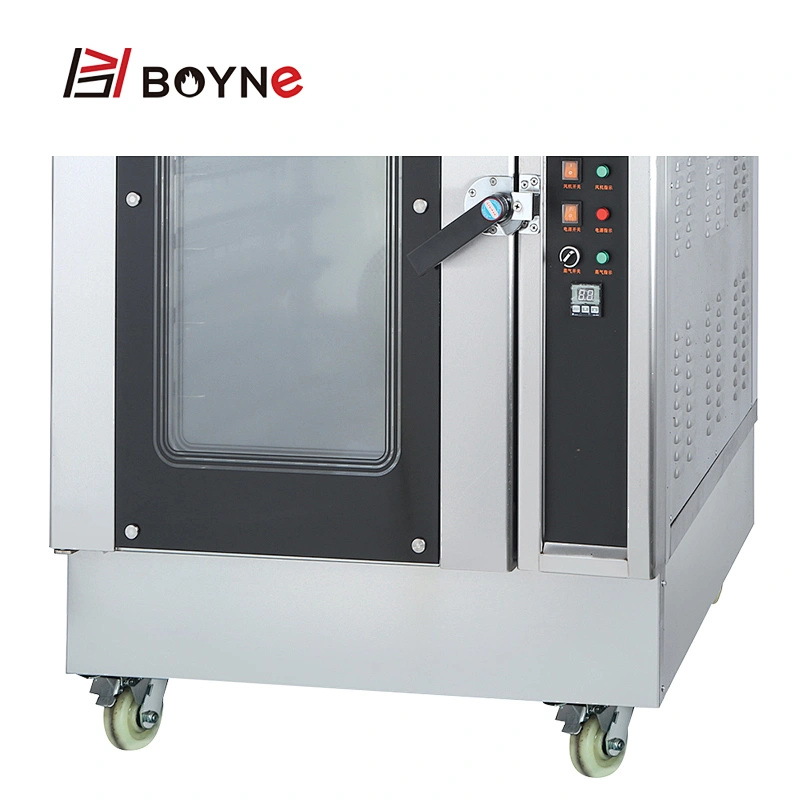 Ten Trays Commercial Electric Stainless Steel Convection Bakery Oven With High Temperature