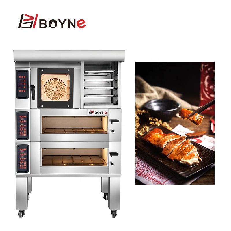 Hot Air Circulating Oven Combined Oven Bakery Equipment With Thermal System