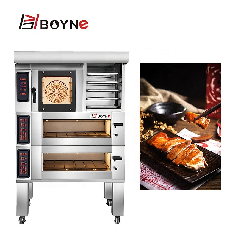 Hot Air Circulating Oven Combined Oven Bakery Equipment With Thermal System