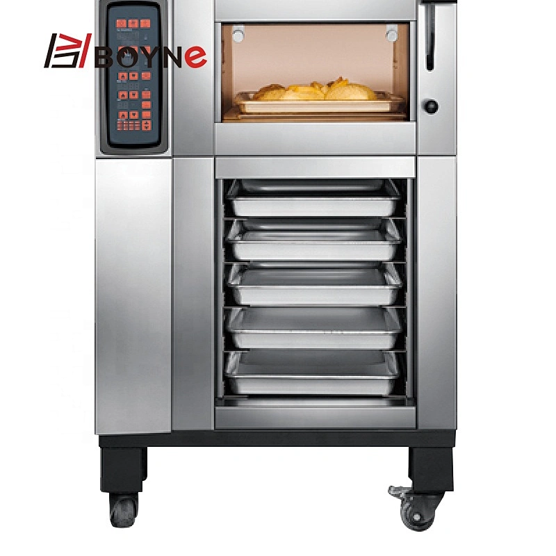 Commercial Bakery Combined Oven Stable Heat Transfer Hot Wind With Steam Oven