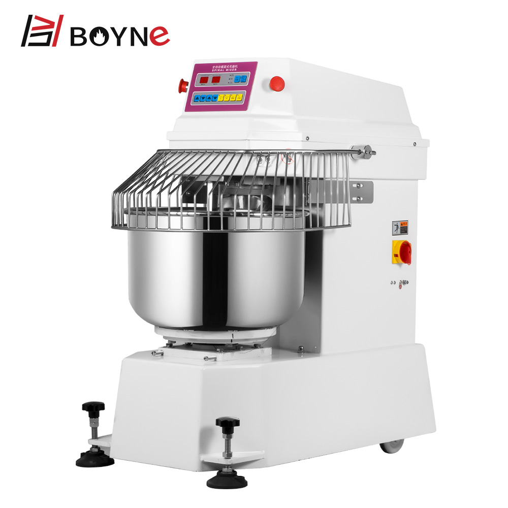 Boyne Kitchen Equipment Big Capacity Spiral 50L 60L 80L Stand Cake Bread Dough Mixer Machine