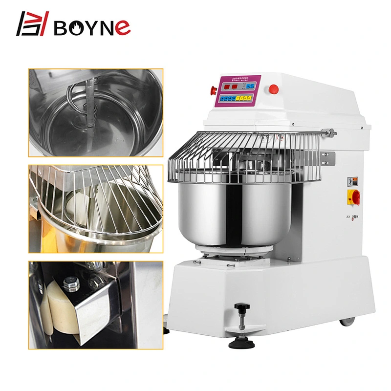 Boyne Kitchenaid Factory Wholesale Price 1Kg 5Kg 15 Kg 20Kg 25Kg 30 Litre 40 Kg Industrial Baking Spiral Dough Mixer