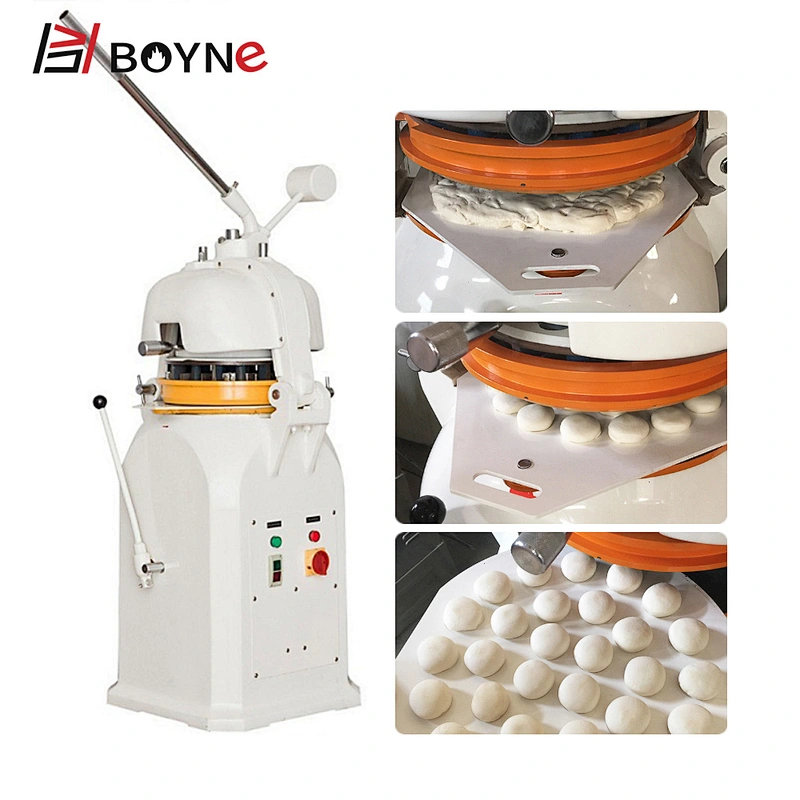 Boyne Kitchen Equipment Hot Sale High Quality Semi Automatic Spiral Heavy Duty Dough Roller Dough Divider Machine