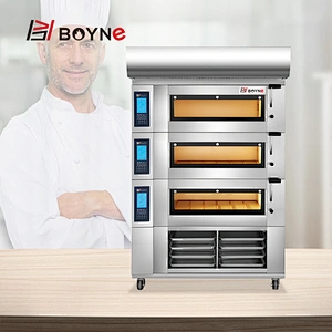Commercial Bakery Kitchen Equipment Pizza Bread Baking Oven