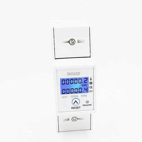 RH36SD AC Single Phase Household/Rental room Electric Watt meter