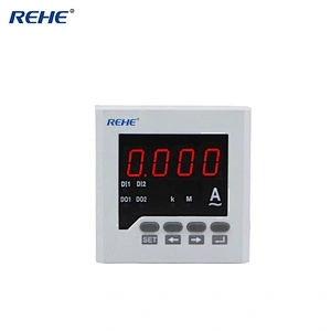 Single phase ampere ammeter & current panel meter for distribution box
