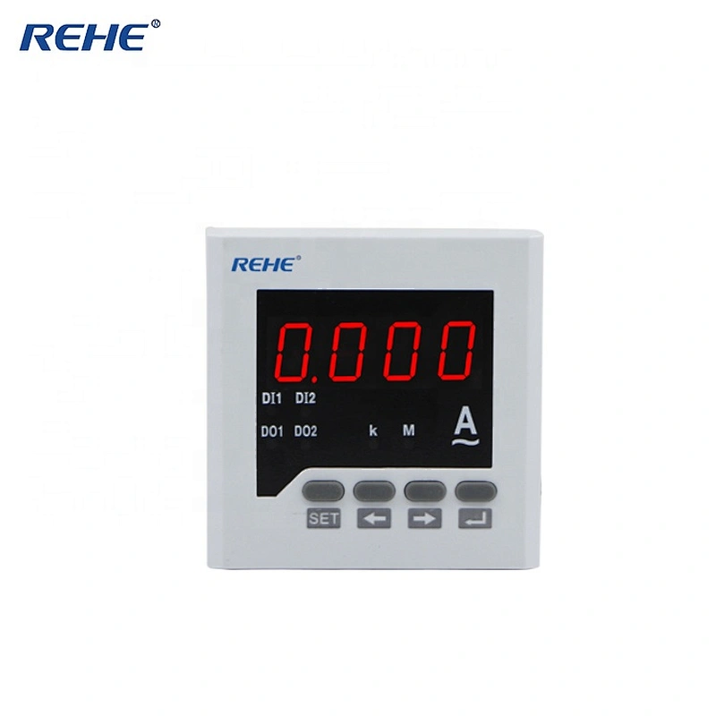 Single phase ampere ammeter & current panel meter for distribution box