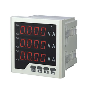 factory price LCD display Current voltage frequency multi-function monitoring meter
