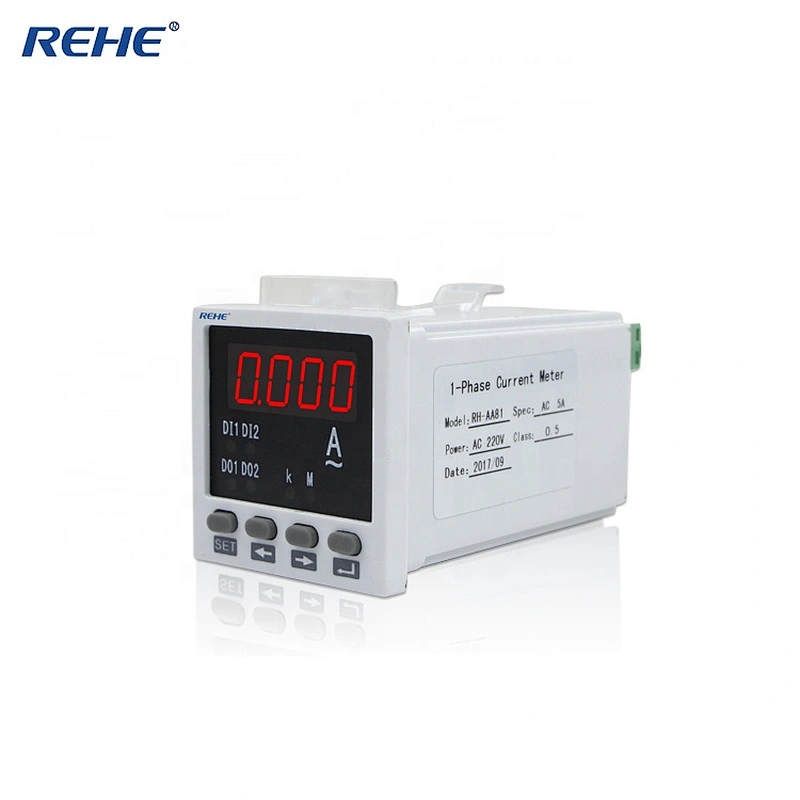 AC/DC Galvanometer LED Display RH-AA81 Single-phase mean current meter