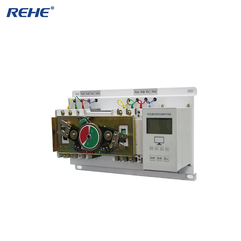 RH-ATSQ2Z Series Microcomputer Control Automatic /Manual-Controlled Static Dual Power Transfer Switch With LED Display